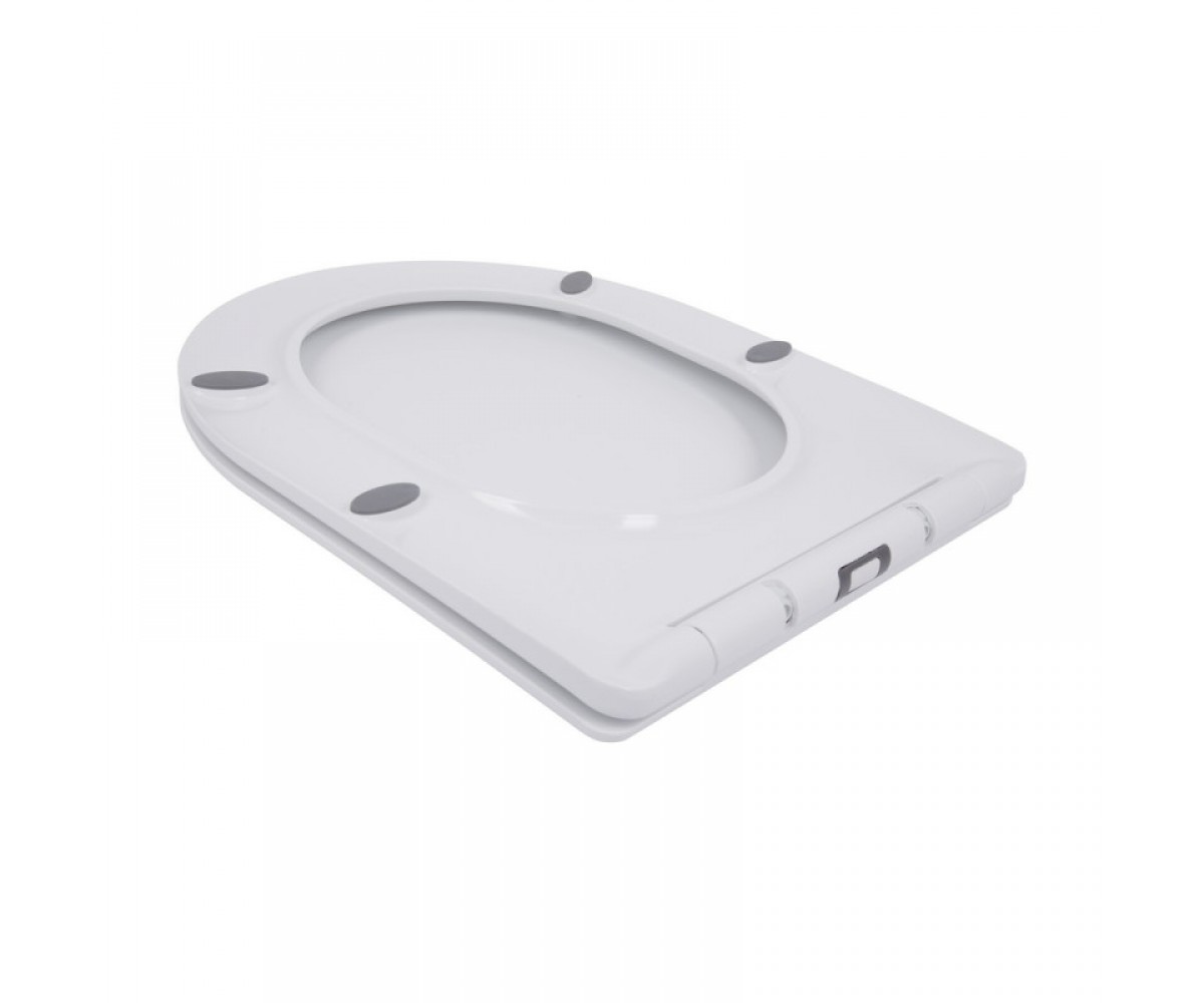 Унитаз напольный с сиденьем  JAY ULTRA QUIET QT07222175TW:Фото 7
