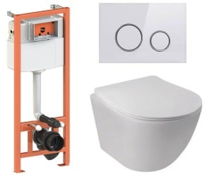 Туалет 4-в-1 QTAP JAY QT07335176W0133M425M11V1114W