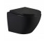 Унітаз підвісний Qtap Jay Ultra Quiet 485х360х320 мм, Matt Black, сидінням Slim Duroplast/ Soft-close/ Quick Relase QT07335177MB QTAP  QT07335177MB QT07335177MB