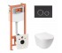 Унітаз з інсталяцією QTAP JAY ULTRA QUIET QT07335177W45136 QT07335177W45136