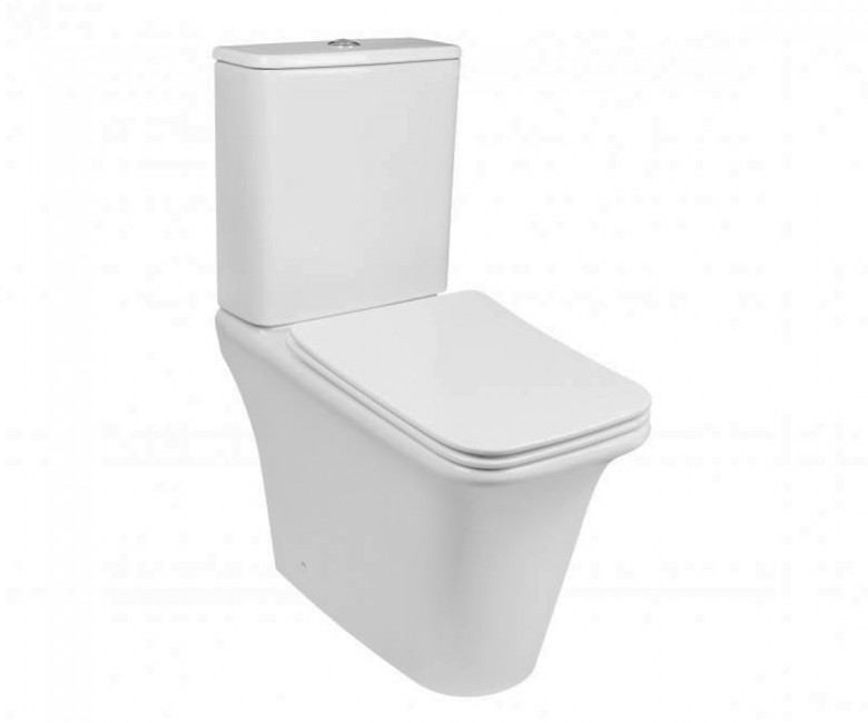 Безобідковий унітаз QTAP KALAO QT08221213A W QT08221213A W