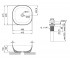 Умывальник накладной  KOLIBRI QT10112144MBMB:Чертеж 