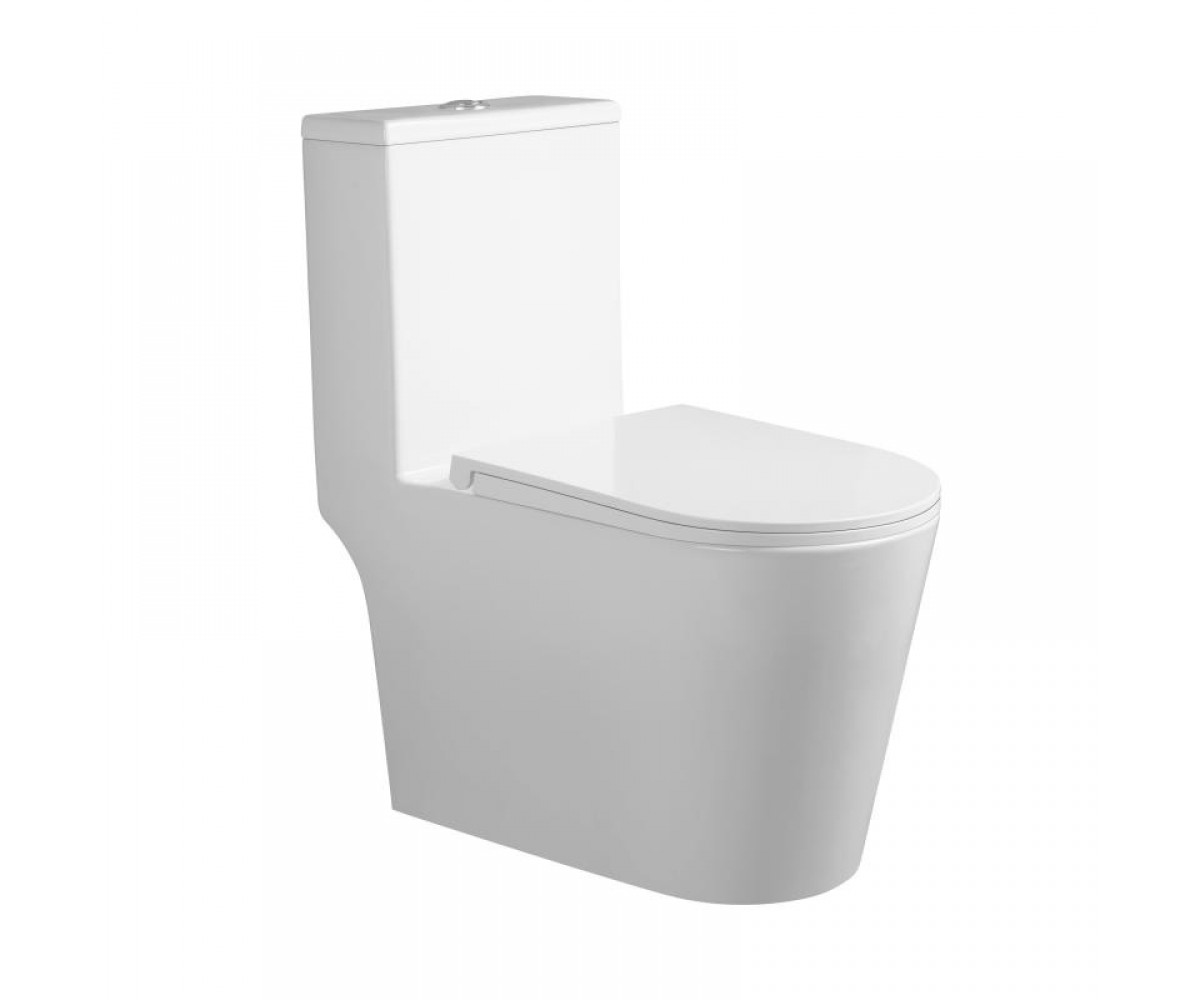 Унітаз-моноблок QTAP KOLIBRI QT10226380W QT10226380W