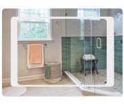 Дзеркало з підсвічуванням 70х50 см QTAP LEO QT117812086080W