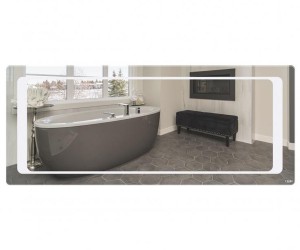 Дзеркало з підсвічуванням 120х50 см QTAP LEO QT117814276080W