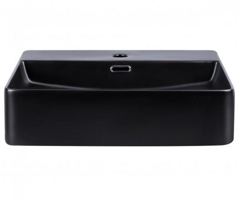 Прямокутний умивальник 50 см QTAP NANDO QT12112173SMBMB QT12112173SMBMB