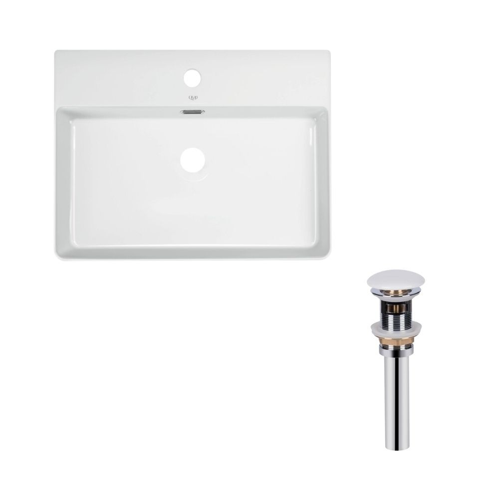 Раковина підвісна 600х420х130  QTAP NANDO LT QT12112173WN47326 QT12112173WN47326