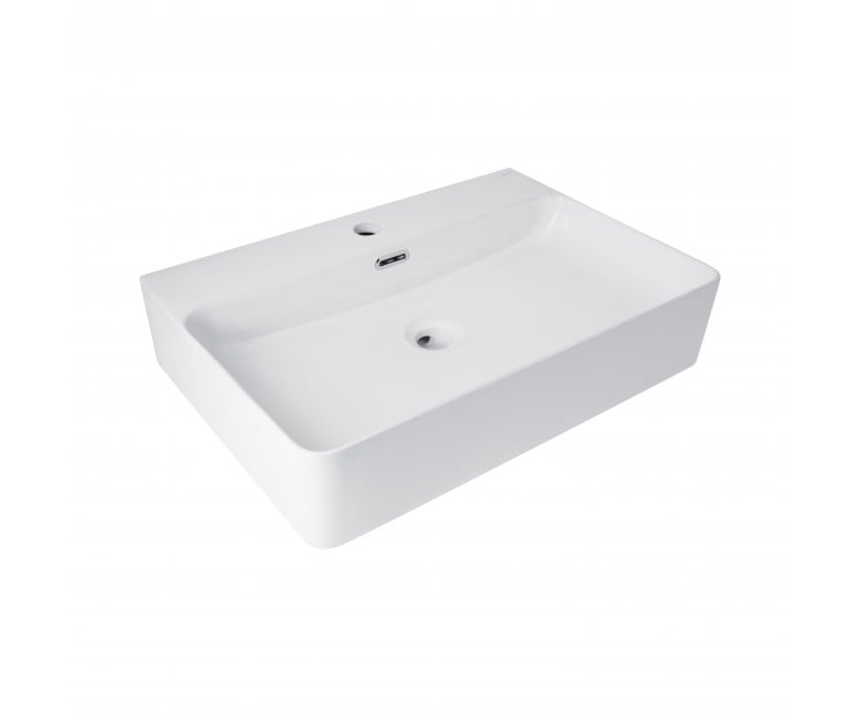 Раковина 600х420х130  QTAP NANDO LT QT12116146W QT12116146W