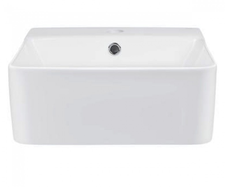 Підвісний умивальник діаметром 40 см QTAP  QT12117040BW QT12117040BW