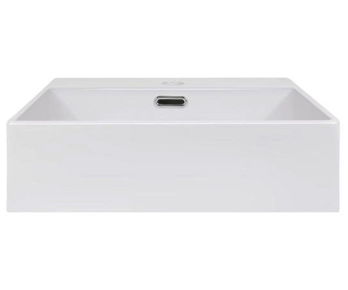 Прямокутний умивальник діаметром 41 см QTAP  QT12117041KW QT12117041KW
