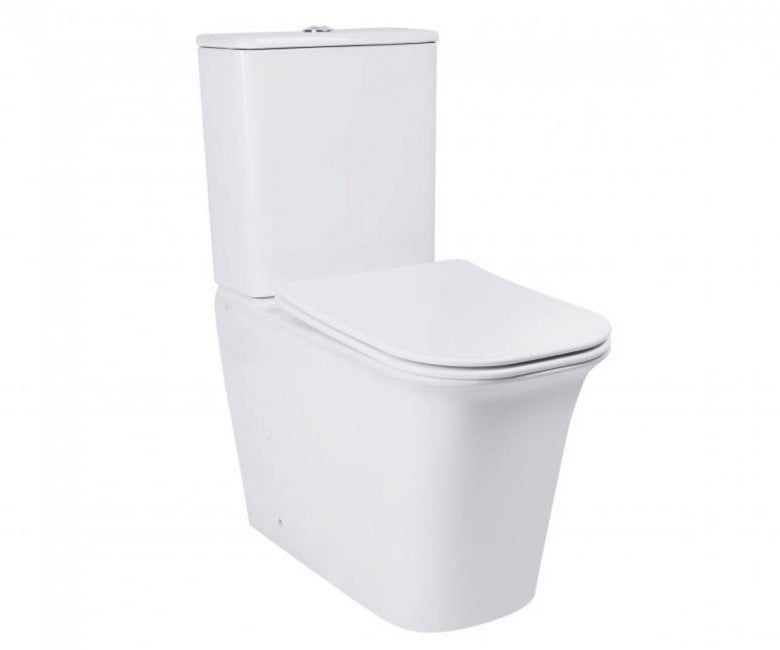 Безобідковий унітаз QTAP NANDO QT12221222AW QT12221222AW