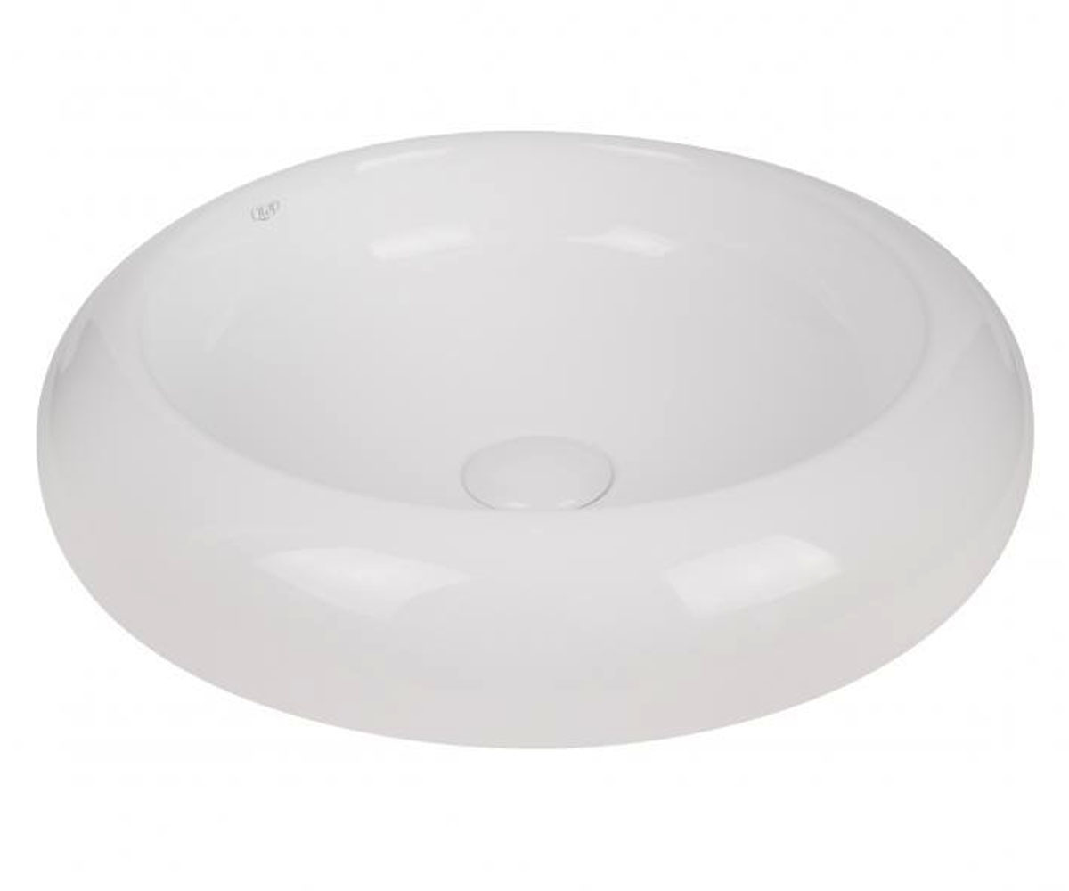 Умивальник з нижнім клапаном 46 см QTAP ROBIN QT13113062W QTAP ROBIN QT13113062W QT13113062W