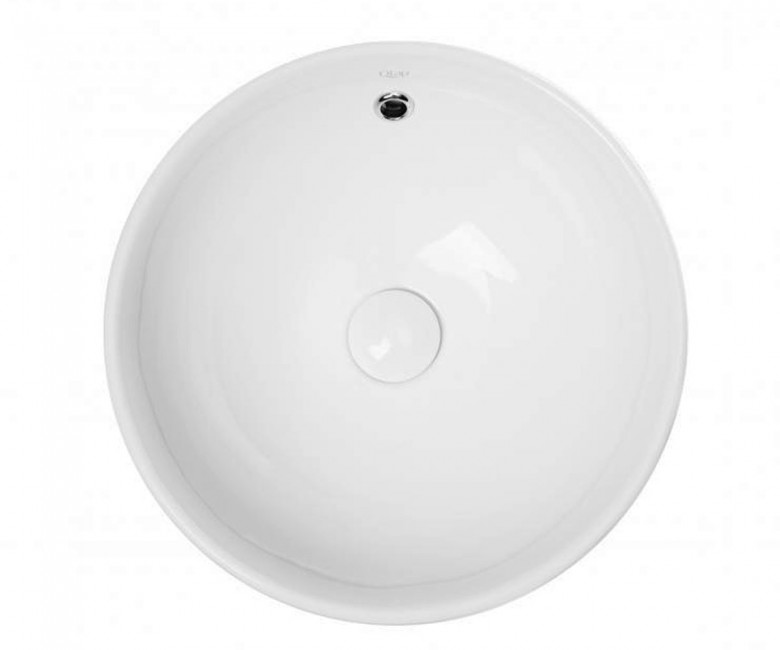 Умивальник з донним клапаном QTAP ROBIN QT1311A004W QT1311A004W