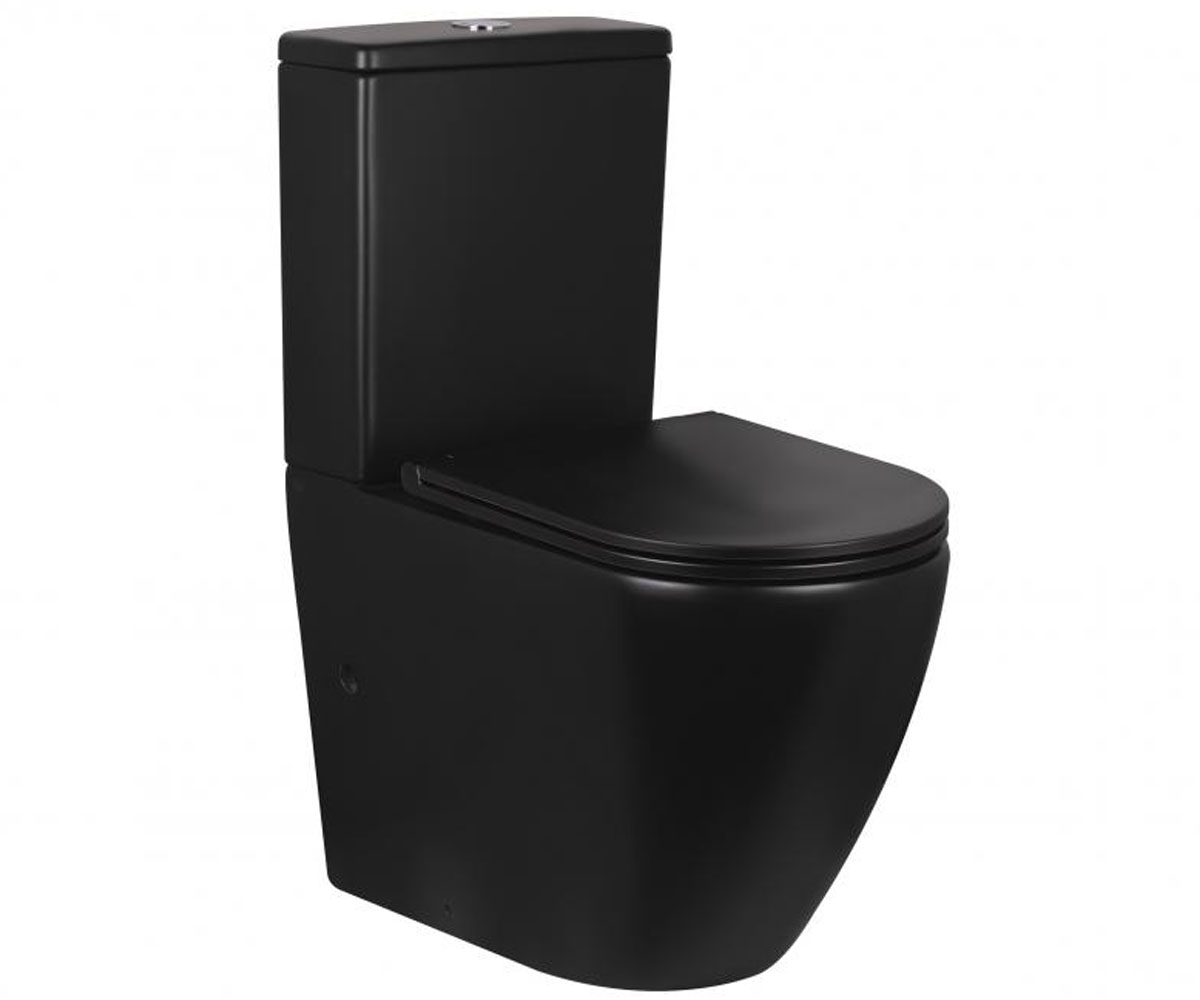 Унитаз с сиденьем микролифт QTAP ROBIN QT13222141ARMB QT13222141ARMB