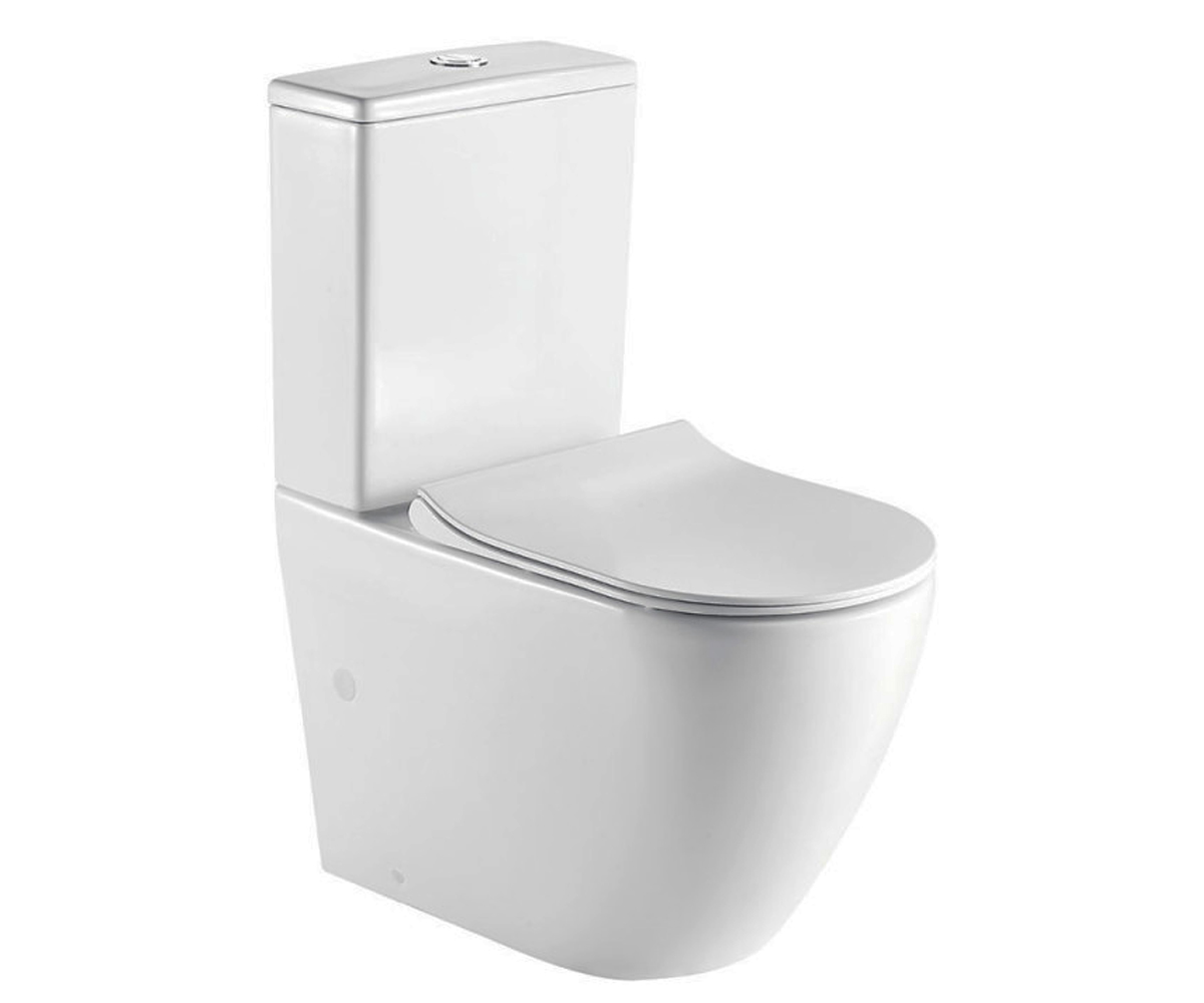 Підлоговий унітаз з сидінням QTAP ROBIN QT13222141ARW QT13222141ARW