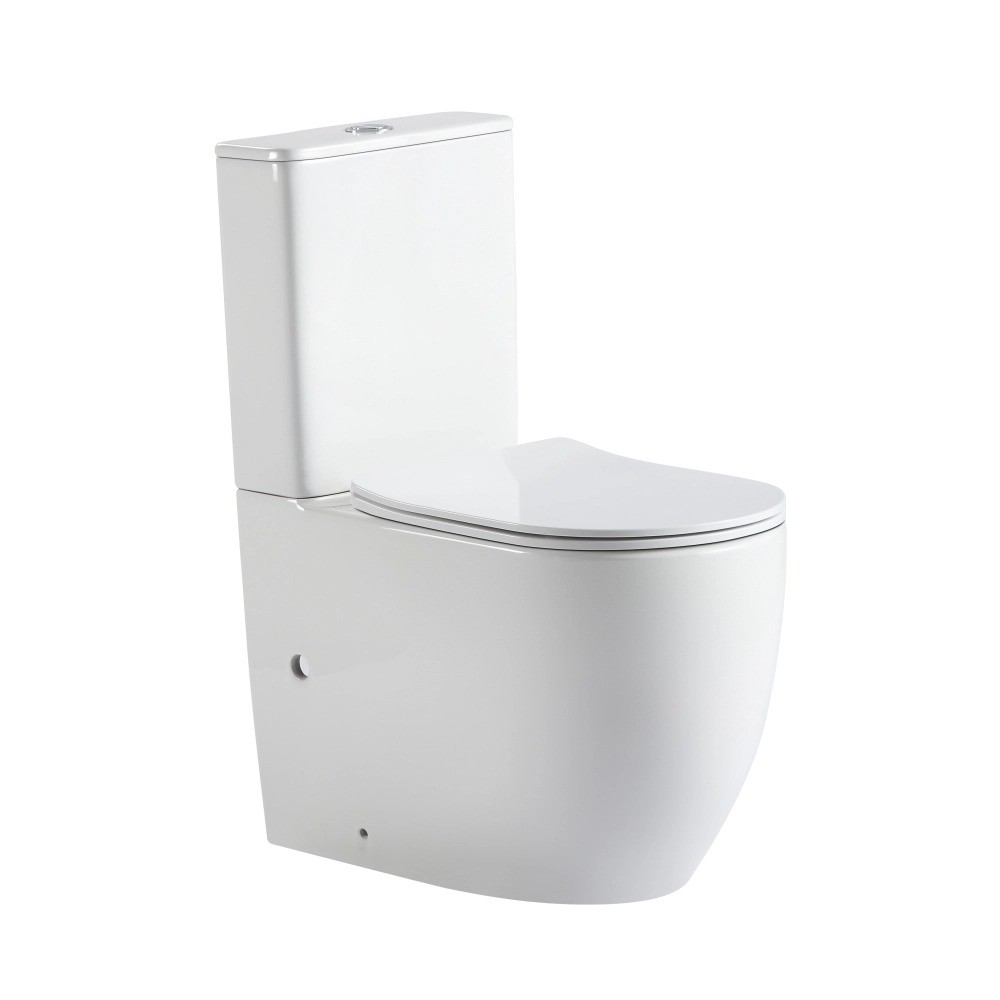 Унітаз-компакт з сидінням QTAP ROBIN NEW ULTRA QUIET QT13226083AW QT13226083AW