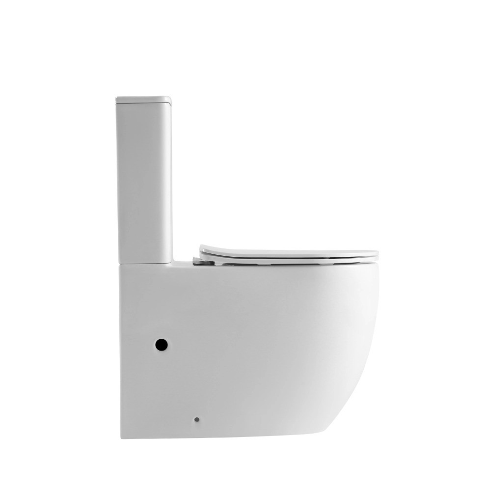 Напольный унитаз с бачком и сиденьем  ROBIN NEW ULTRA QUIET QT13226083AW:Фото 3