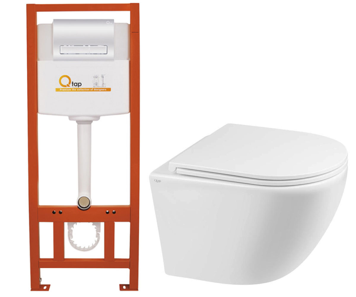 Інсталяційний комплект 4-в-1 QTAP ROBIN QT1333046ENRW0133M425M08381CRM QT1333046ENRW0133M425M08381CRM