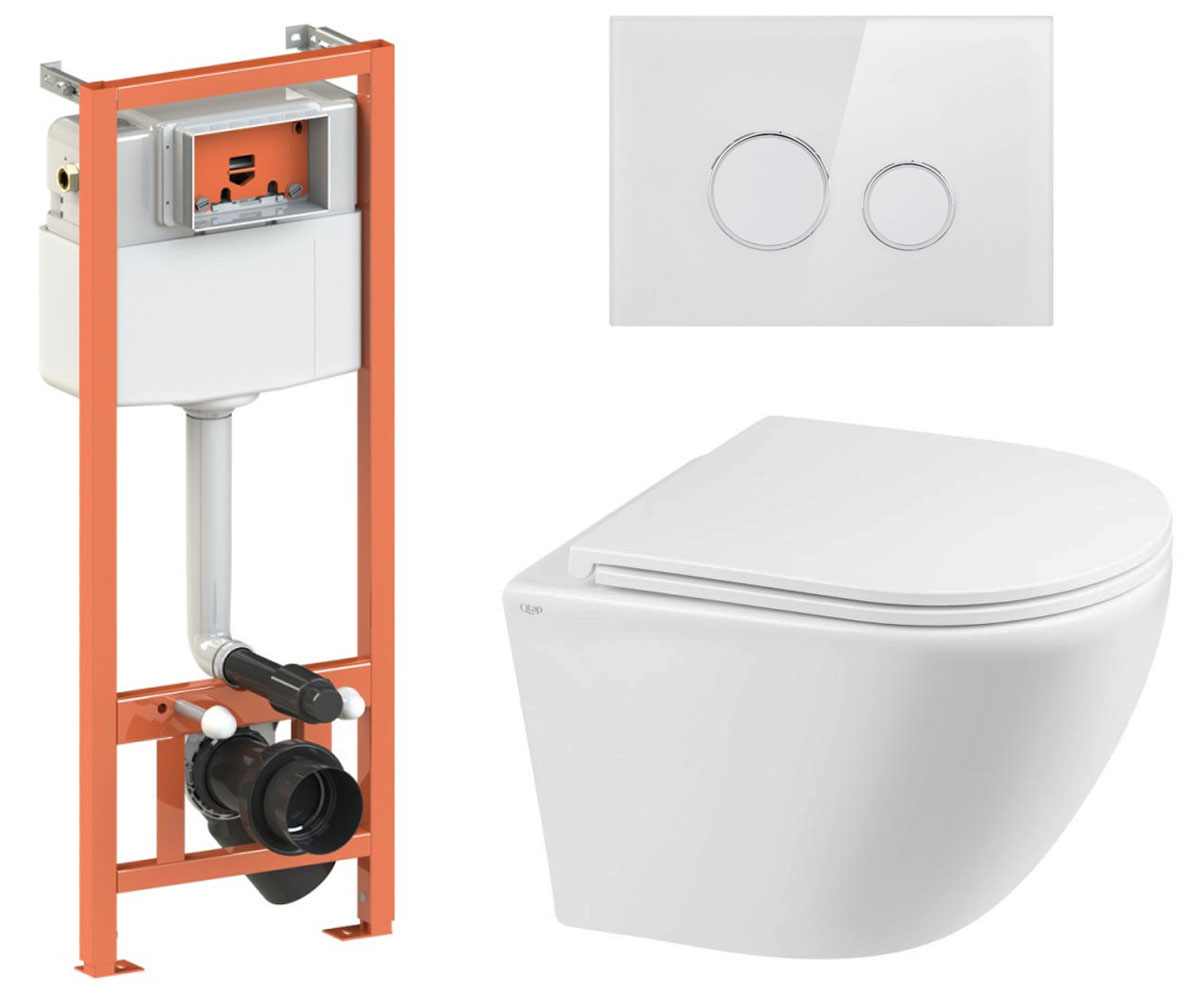 Туалет 4-в-1 QTAP ROBIN QT1333046ENRW0133M425V1164GW QT1333046ENRW0133M425V1164GW
