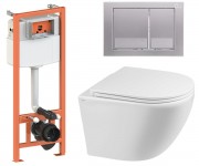 Установка унітазу 4-в-1 QTAP ROBIN QT1333046ERW0133M425M06029SAT