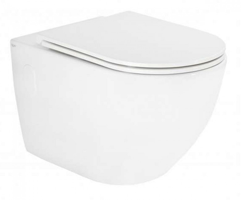 Безободковый унитаз QTAP ROBIN QT13332141ERW QT13332141ERW