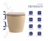 Унитаз подвесной Robin Ultra Quiet 490×365×325 мм, Beige, с сиденьем Slim Duroplast / Soft-close / Quick Release QT13332381аSSB 