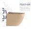Унитаз подвесной Robin Ultra Quiet 490×365×325 мм, Beige, с сиденьем Slim Duroplast / Soft-close / Quick Release QT13332381аSSB 