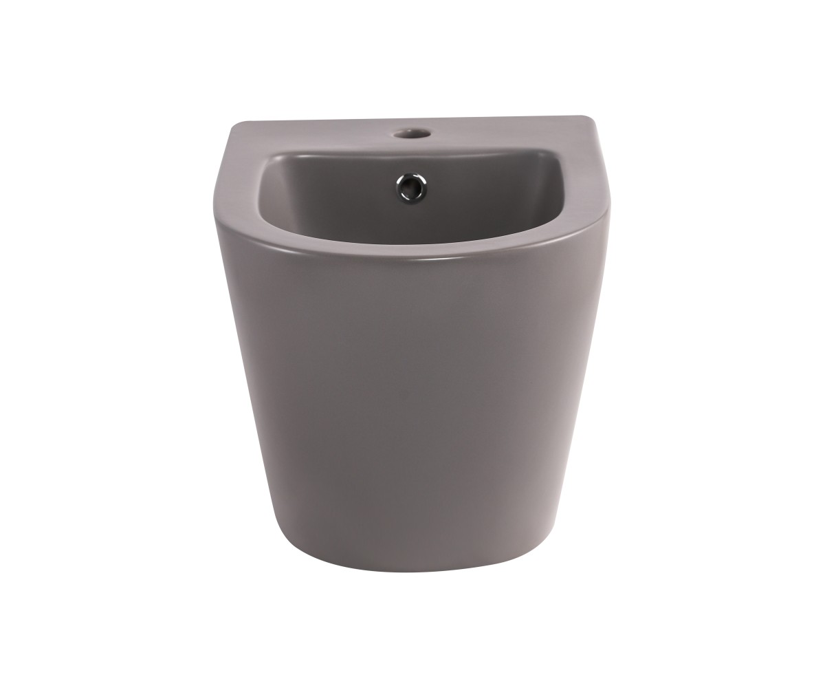 Биде подвесное Qtap Robin 515x370x350 мм, Stone grey QT13551381GSG  QT13551381GSG:Фото 3