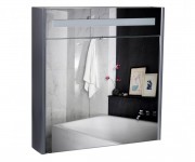 Шафа з підсвічуванням 70 см QTAP ROBIN QT1377ZP7002G