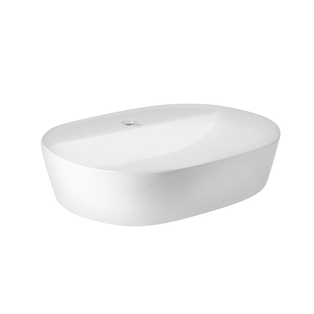 Комплект Qtap Scorpio: раковина накладная овальная 505x385x120 мм White + донный клапан PU02  QT14112202WN47313:Фото 4