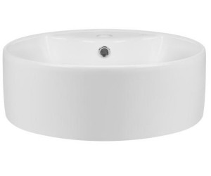Круглий умивальник діаметром 46,5 см QTAP SCORPIO QT14117046LW