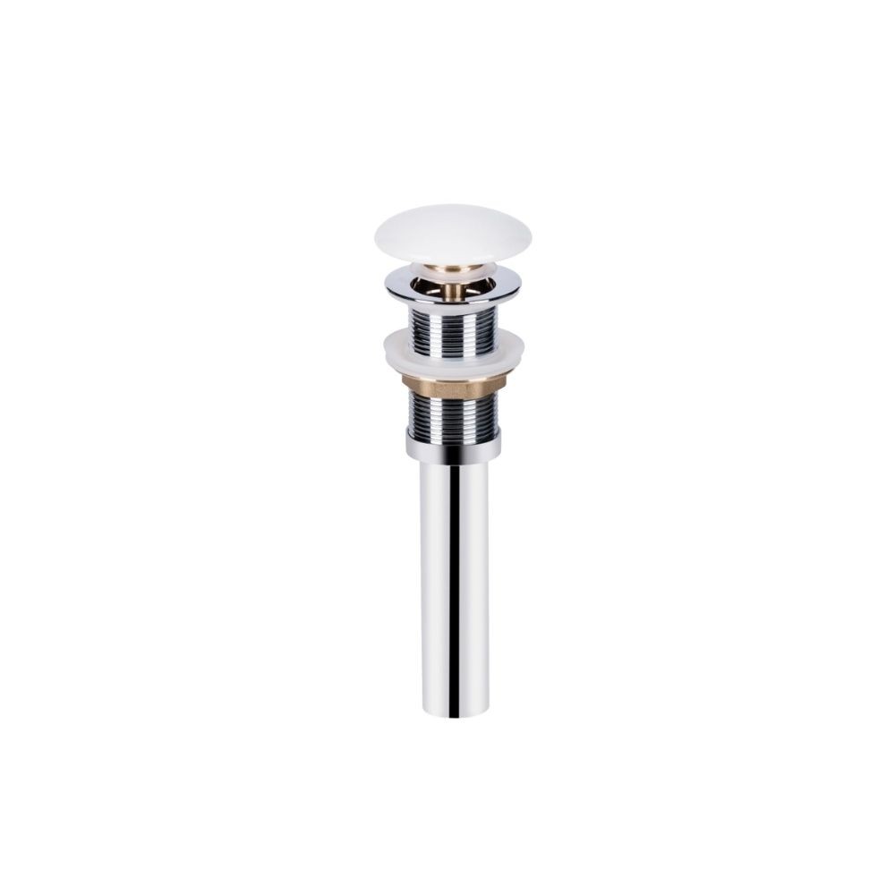 Комплект Qtap Scorpio: раковина врезная прямоугольная 500х380х145 мм White + донный клапан PU02  QT1411K490WN47290:Фото 2