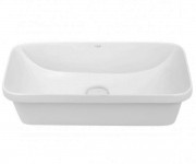 Умивальник з донним клапаном QTAP SCORPIO QT1411K491W