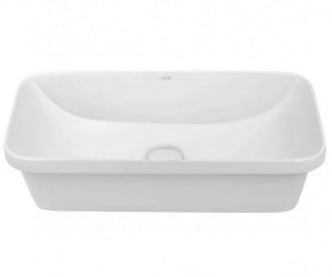 Умивальник з донним клапаном QTAP SCORPIO QT1411K491W