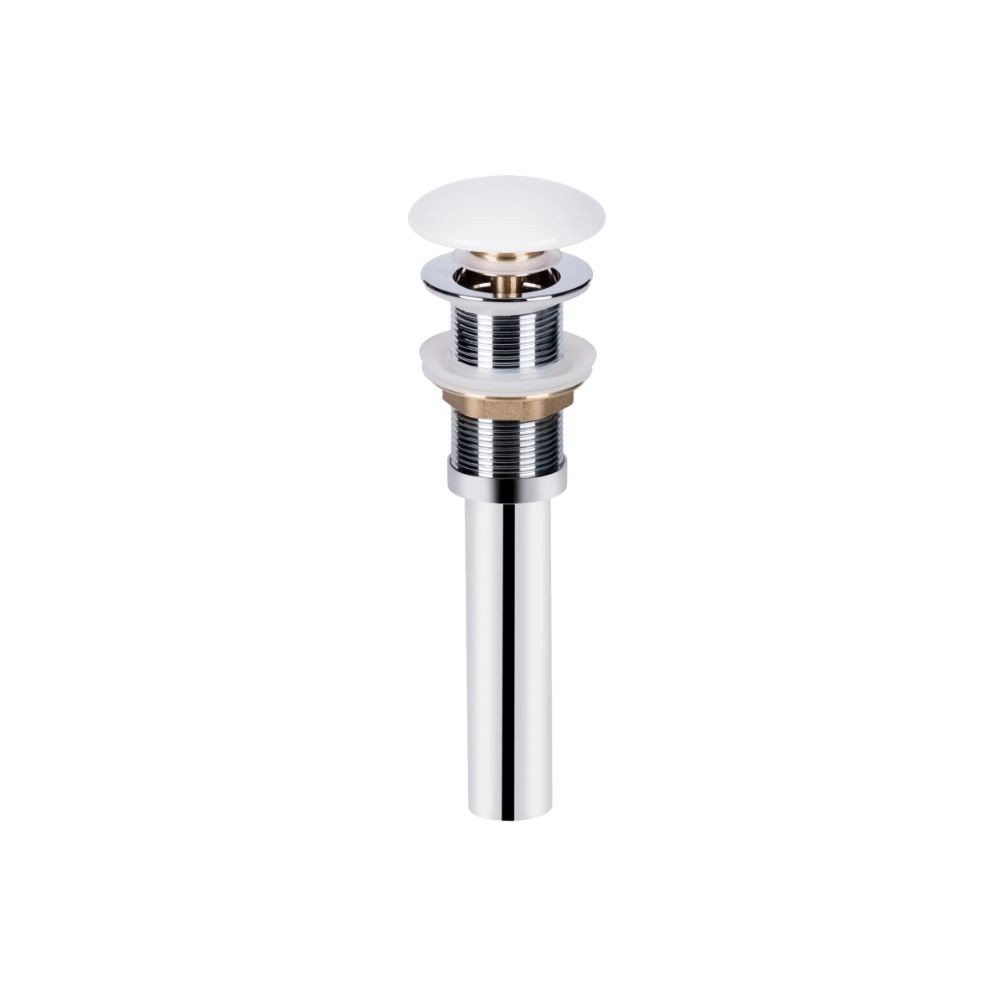 Комплект Qtap Scorpio: раковина врезная прямоугольная 610х380х150 мм White + донный клапан PU02  QT1411K491WN47291:Фото 5