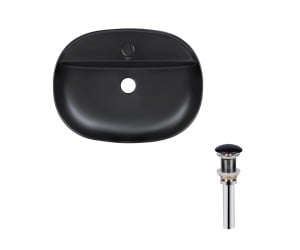 Раковина с донным клапаном QTAP SCORPIO QT142202MBMBN47312