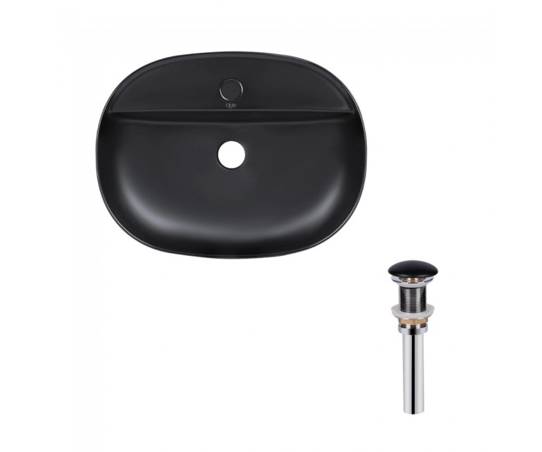 Раковина накладна 505x385x120 QTAP SCORPIO QT142202MBMBN47312 QT142202MBMBN47312