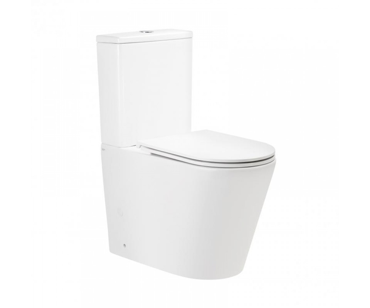 Підлоговий унітаз з сидінням QTAP SCORPIO ULTRA QUIET QT14222125AUQW QT14222125AUQW