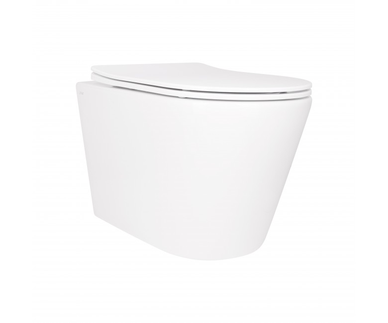 Унітаз підвісний Qtap Scorpio безободковий Ultra Quiet з сидінням Soft-close QT14332380ASW QTAP  QT14332380ASW QT14332380ASW