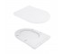 Унитаз подвесной Qtap Scorpio безободковый Ultra Quiet с сиденьем Soft-close QT14332380ASW  QT14332380ASW:Фото 2