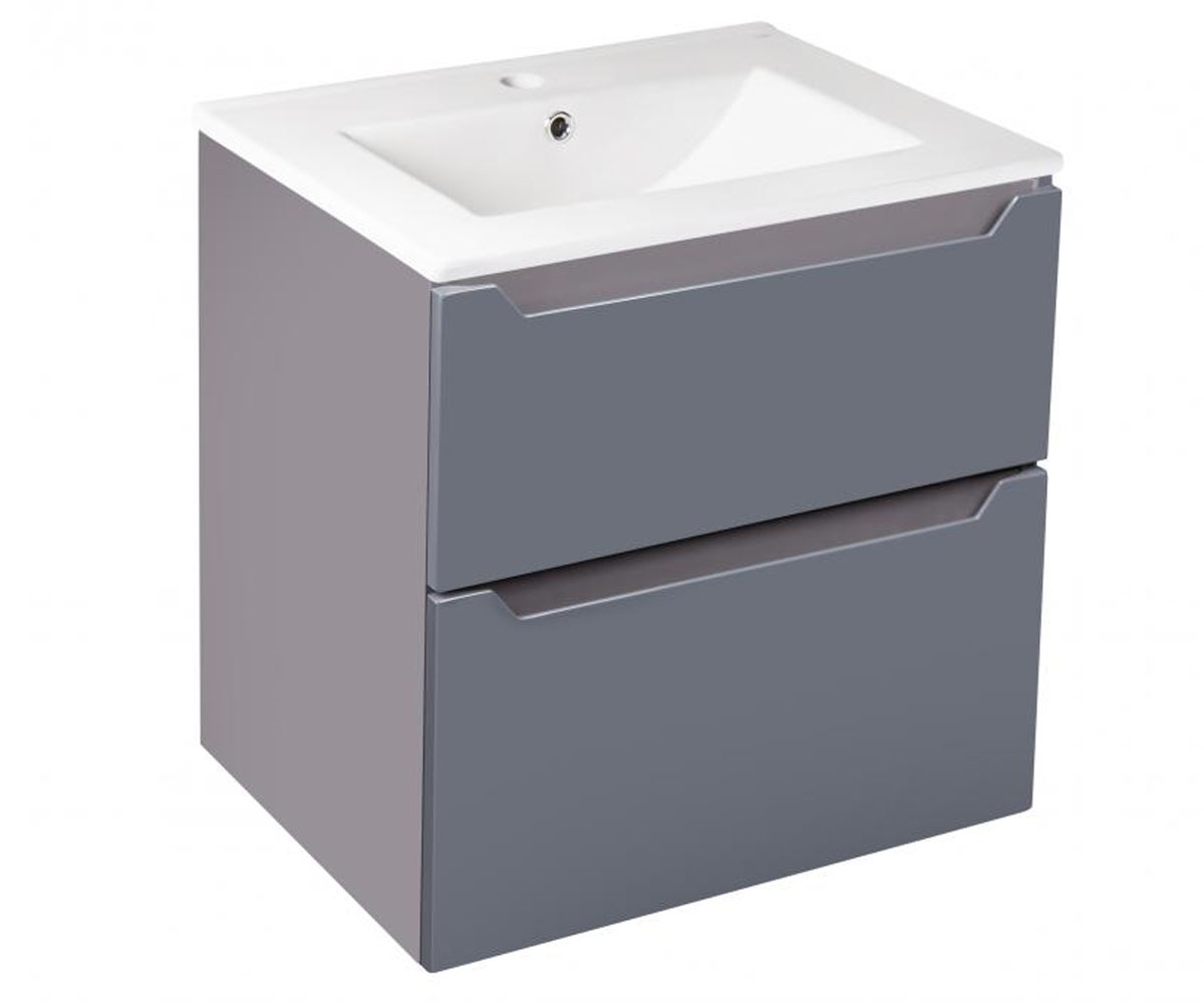 Тумба з раковиною 61 см QTAP SCORPIO QT1472TPB6023060CG QT1472TPB6023060CG