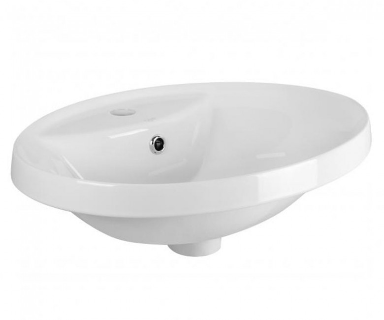 Умивальник з д/к  QTAP STORK QT1511L737W QT1511L737W