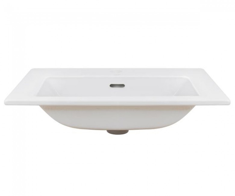Умивальник прямокутний с д/к QTAP STORK QT1511L738W QT1511L738W