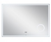 Зеркало с часами 100х70 см QTAP STORK QT1578142270100W