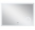 Дзеркало з годинником 100х70 см QTAP STORK QT1578142270100W QT1578142270100W