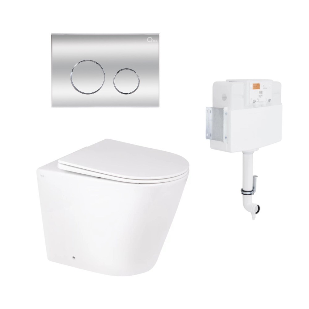Унітаз під прихований бачок QTAP SWAN QT16223178W46062 QT16223178W46062