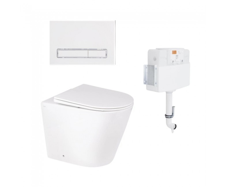 Унітаз під прихований бачок QTAP SWAN QT16223178W46064 QT16223178W46064