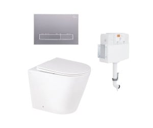 Унітаз під прихований бачок QTAP SWAN QT16223178W46065