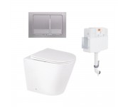 Унітаз під прихований бачок QTAP SWAN QT16223178W46068