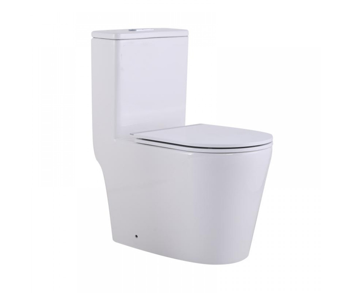 Унітаз моноблок QTAP SWAN QT16226080AW QT16226080AW